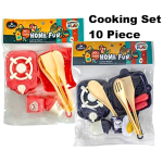 Kitchen Cooking Set - 10 Piece, Assorted